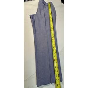 LOFT Blue Textured Ankle Pants Size 10 Blue Girl Classic Preppy Chic NWT